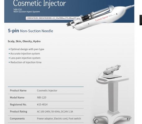 Máy tiêm trẻ hóa da Cosmetic Injector